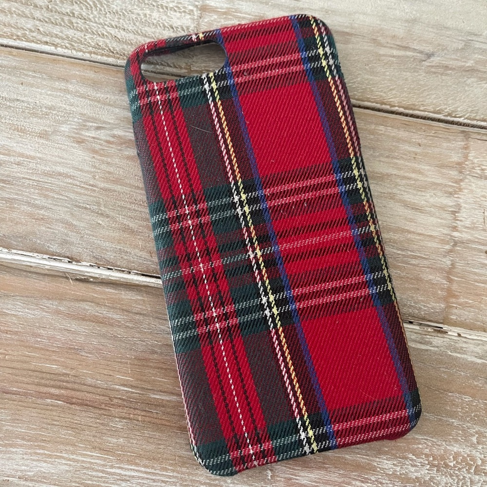 Plaid iPhone 8 Plus phone case